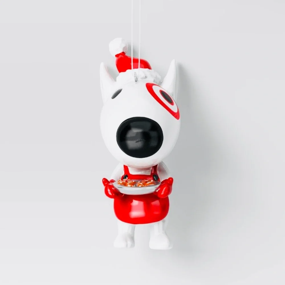 Target Wondershop Target Bullseye Dog Ornament